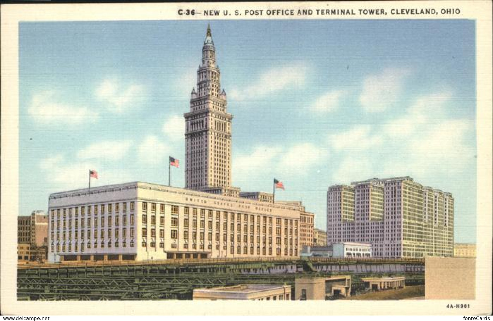 11328647 Cleveland Ohio New U.S. Post Office  - Other & Unclassified