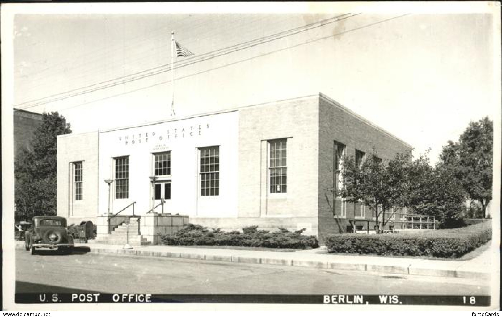 11328639 Berlin_Wisconsin U.S. Post Office - Autres & Non Classés