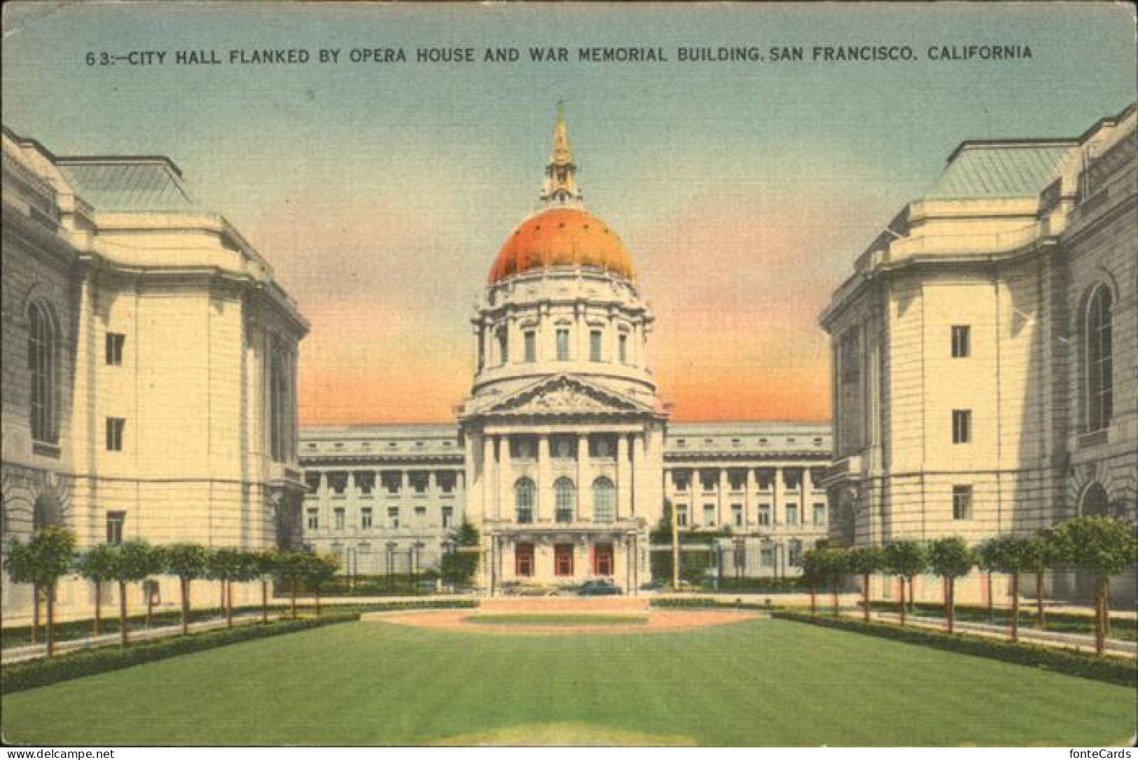 11328604 San_Francisco_California City Hall Opera House - Andere & Zonder Classificatie