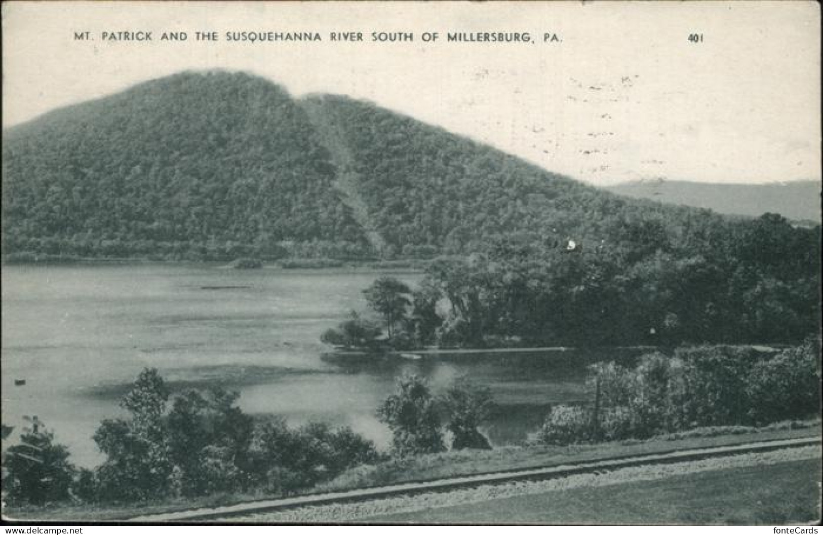 11328575 Millersburg Pennsylvania Mt. Patrick Susquehanna River Millersburg Penn - Autres & Non Classés