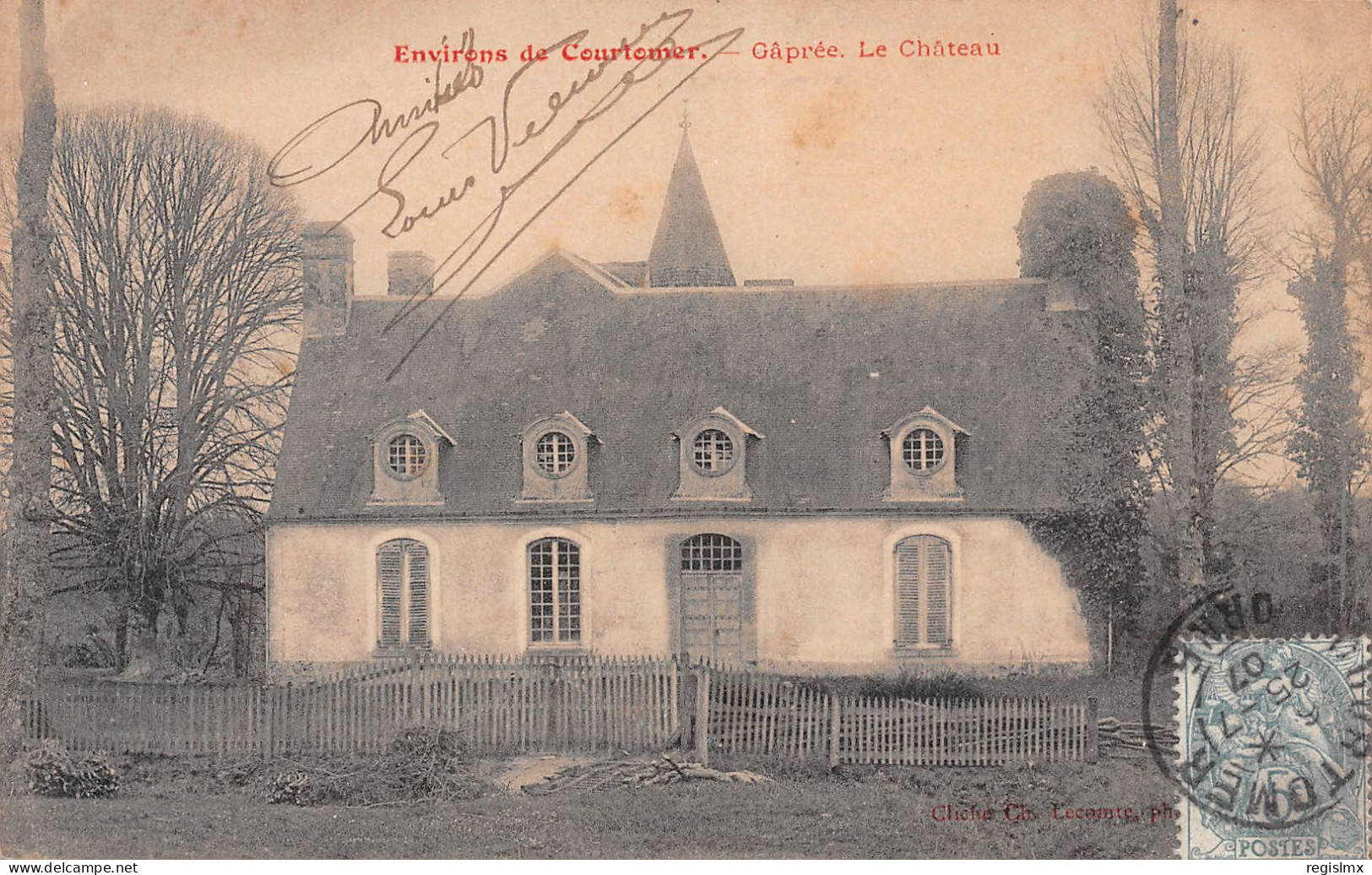 61-GAPREE LE CHÂTEAU-N°T2564-C/0231 - Other & Unclassified