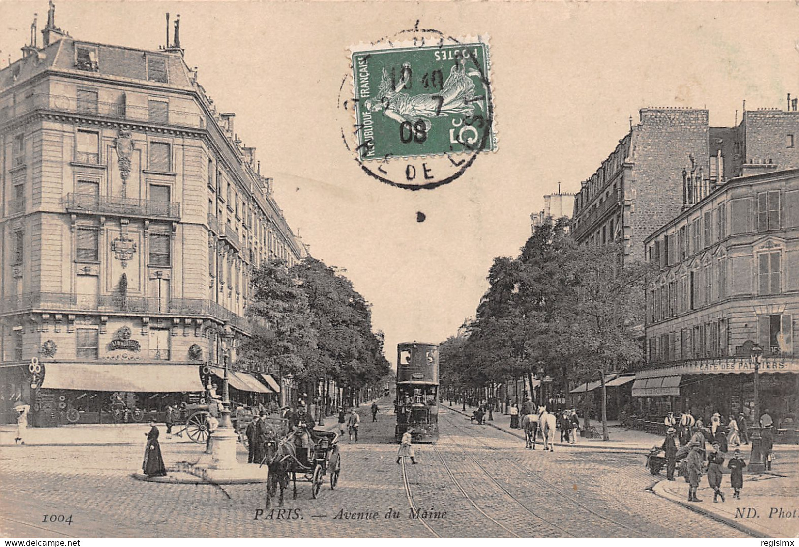 75-PARIS AVENUE DU MAINE-N°T2564-B/0329 - Sonstige & Ohne Zuordnung