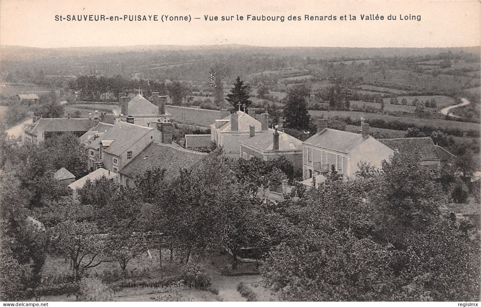 89-SAINT SAUVEUR EN PUISAYE-N°T2564-F/0023 - Saint Sauveur En Puisaye