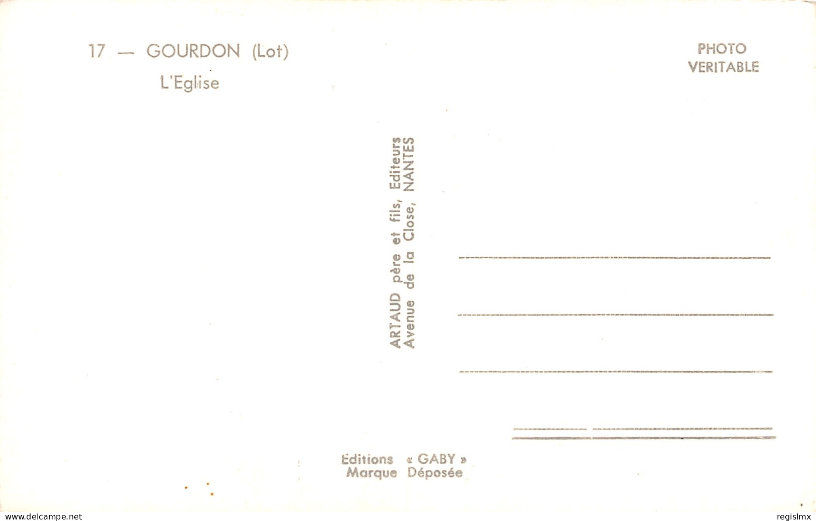 46-GOURDON-N°T2564-E/0085 - Gourdon