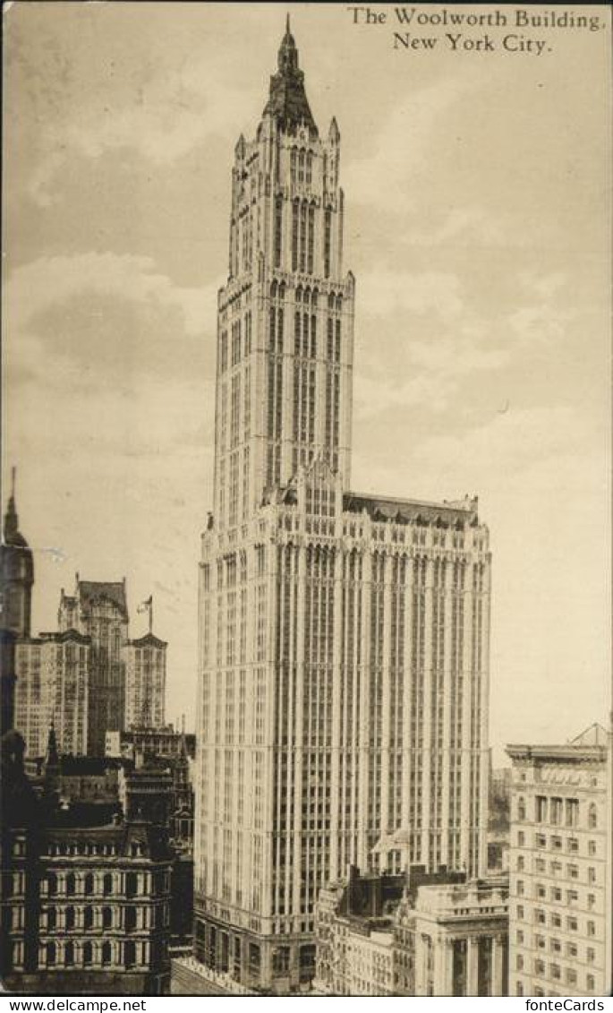 11328534 New_York_City The Woolworth Bldg. - Andere & Zonder Classificatie