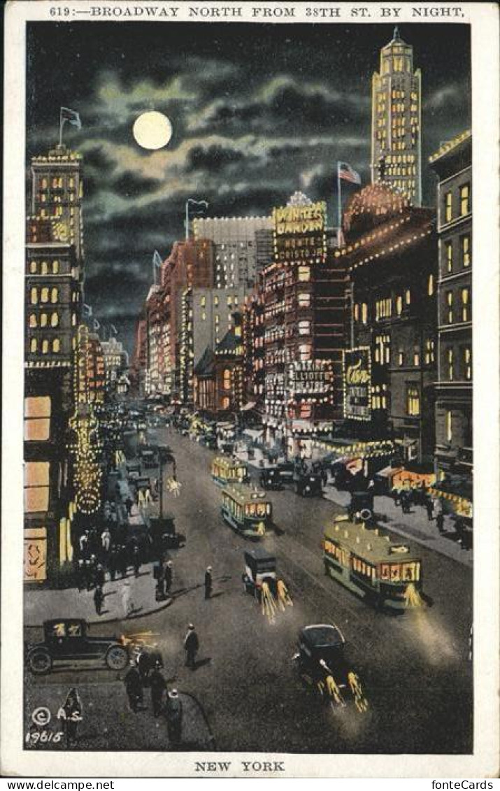 11328533 New_York_City Broadway Strassenbahnen - Andere & Zonder Classificatie