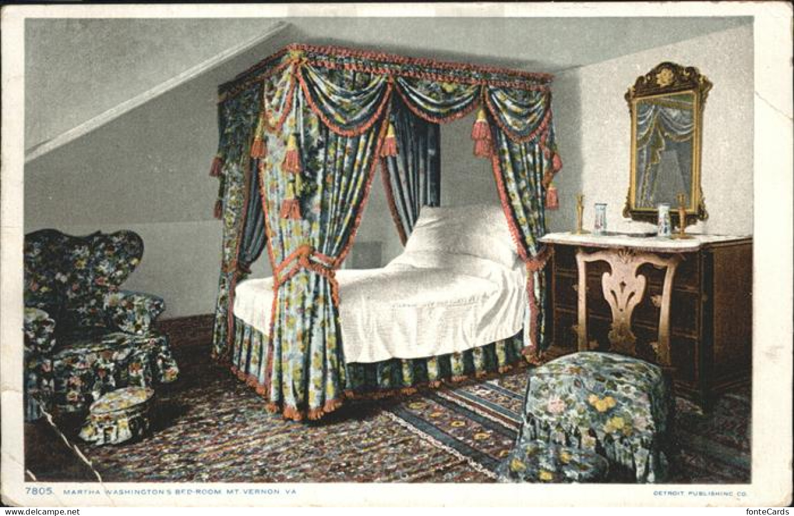 11328529 Mount_Vernon_Virginia Martha Washington's Bed-room - Other & Unclassified