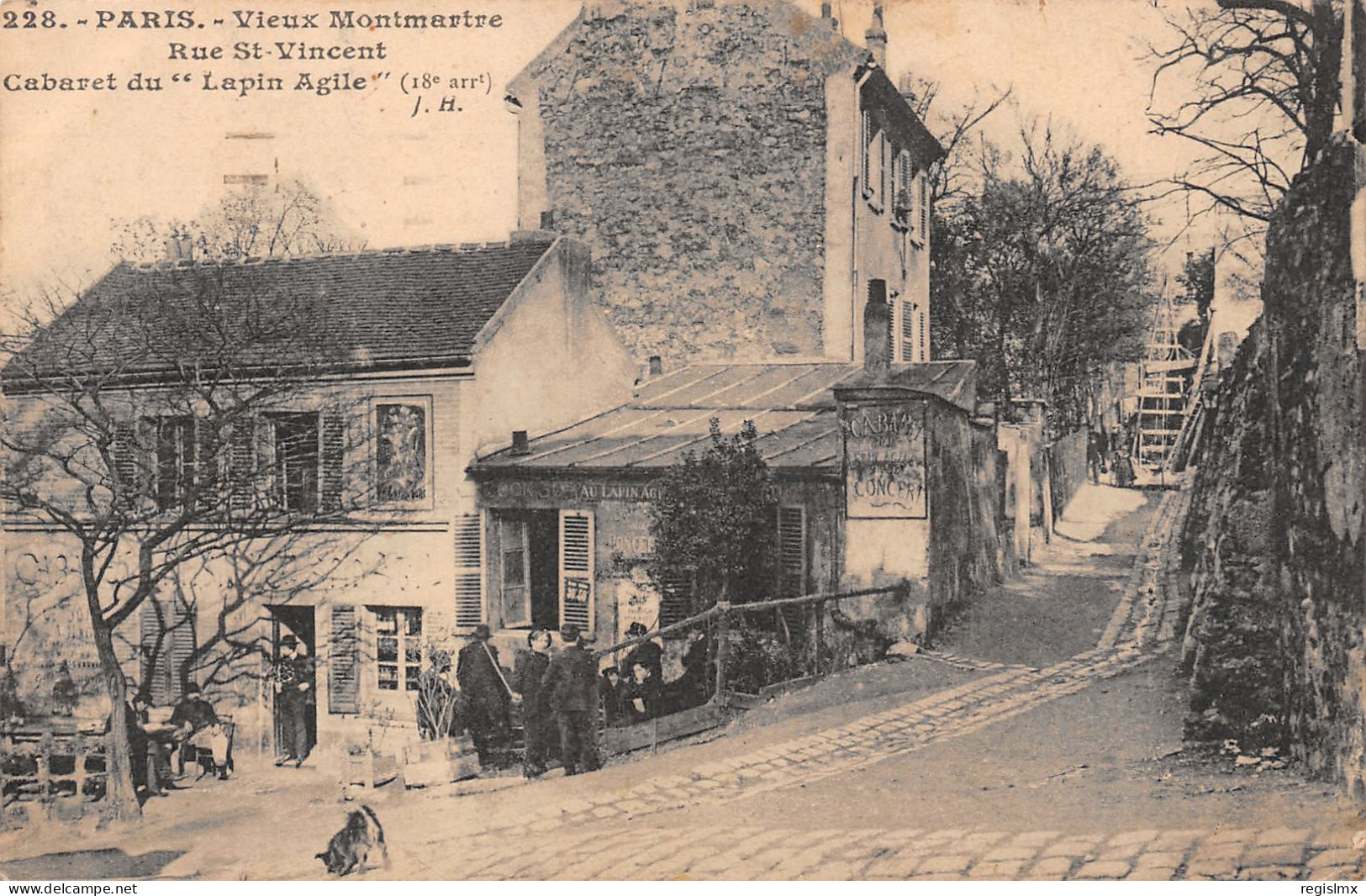 75-PARIS VIEUX MONTMARTRE-N°T2564-D/0059 - Sonstige & Ohne Zuordnung