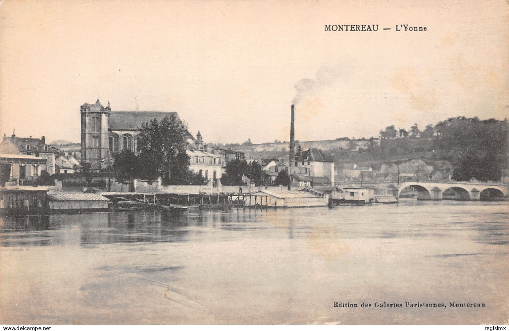 77-MONTEREAU-N°T2564-H/0255 - Montereau