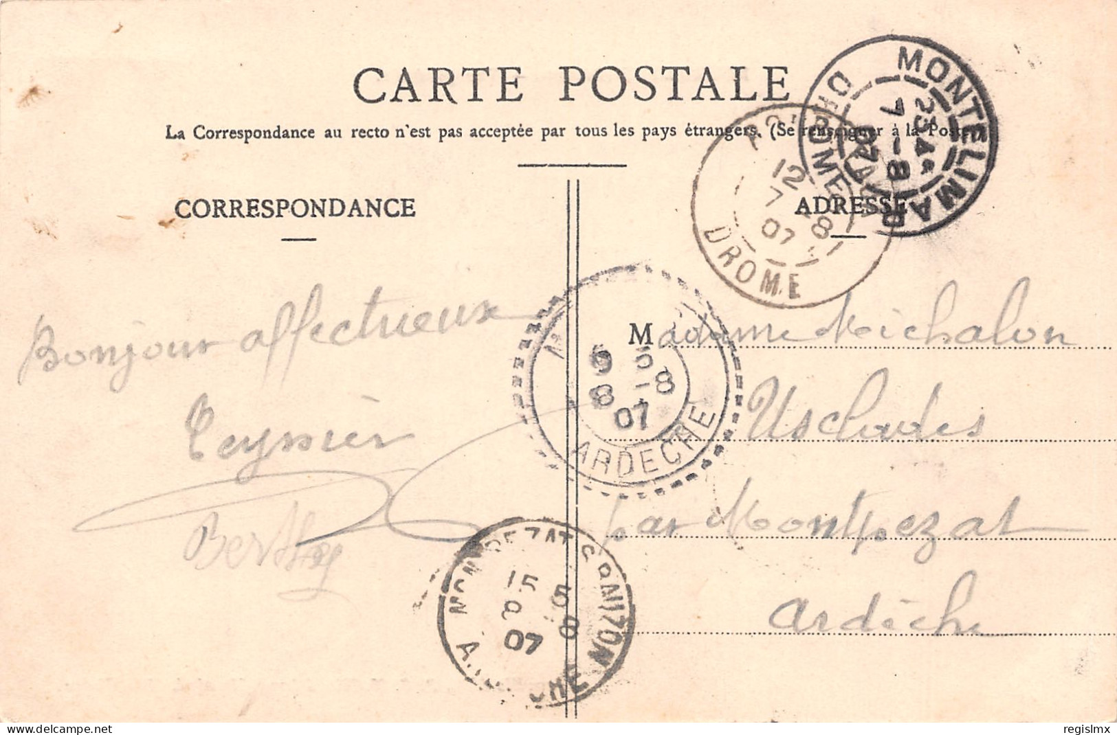 26-BOURDEAUX-N°T2565-C/0251 - Other & Unclassified