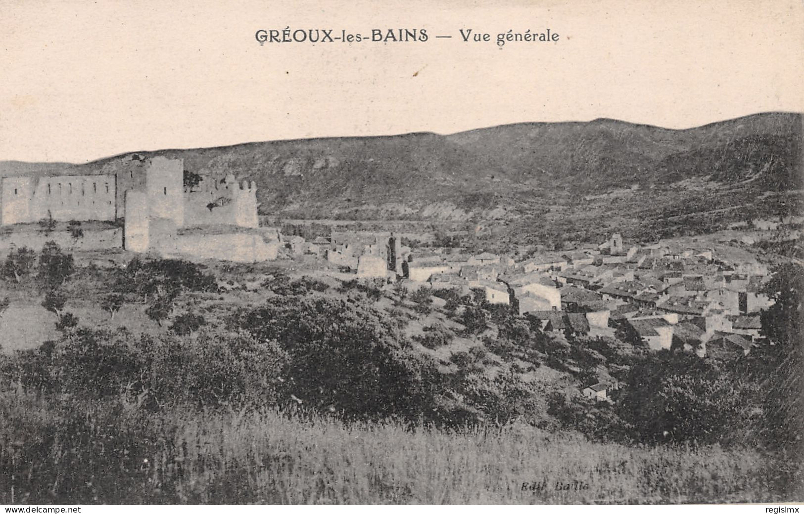 04-GREOUX LES BAINS-N°T2565-C/0141 - Gréoux-les-Bains