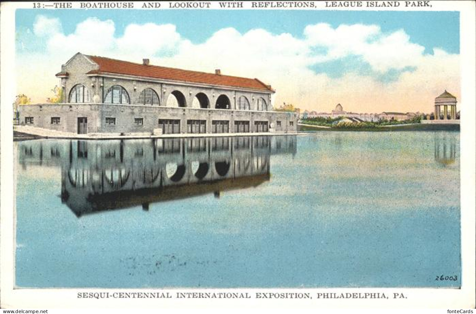 11328495 Philadelphia Pennsylvania Leage Island Park The Boathouse Philadelphia  - Sonstige & Ohne Zuordnung