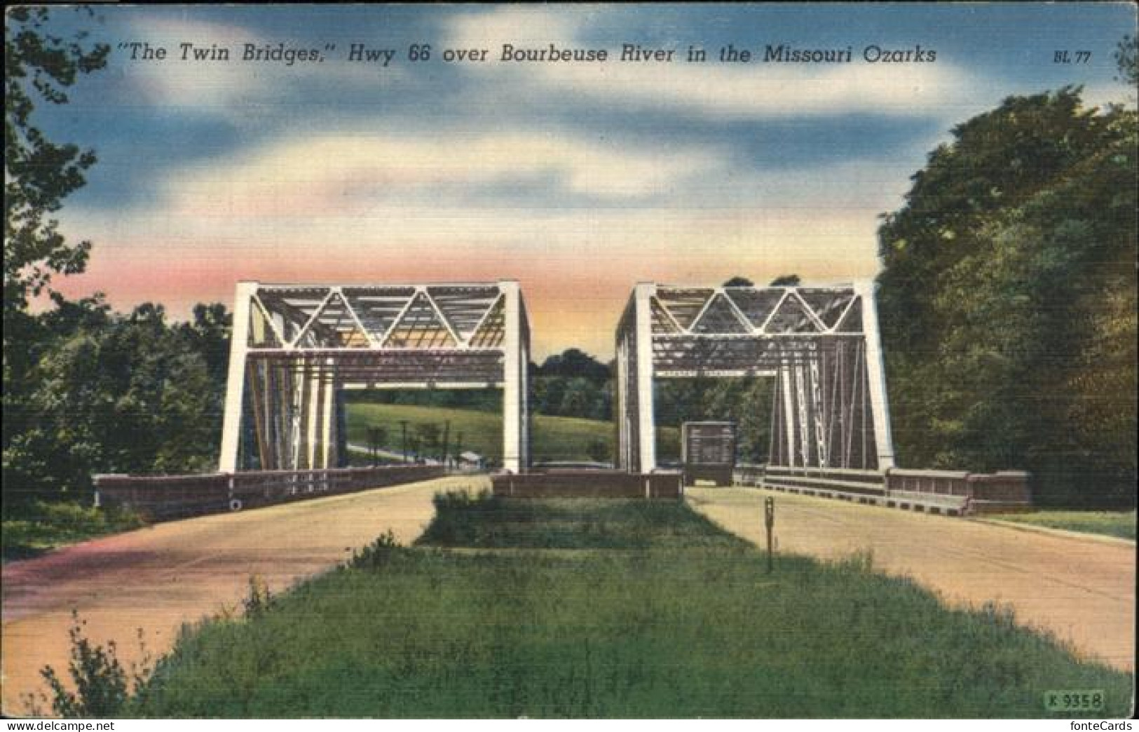 11328478 Missouri Ozarks The Twin Bridges USA - Other & Unclassified