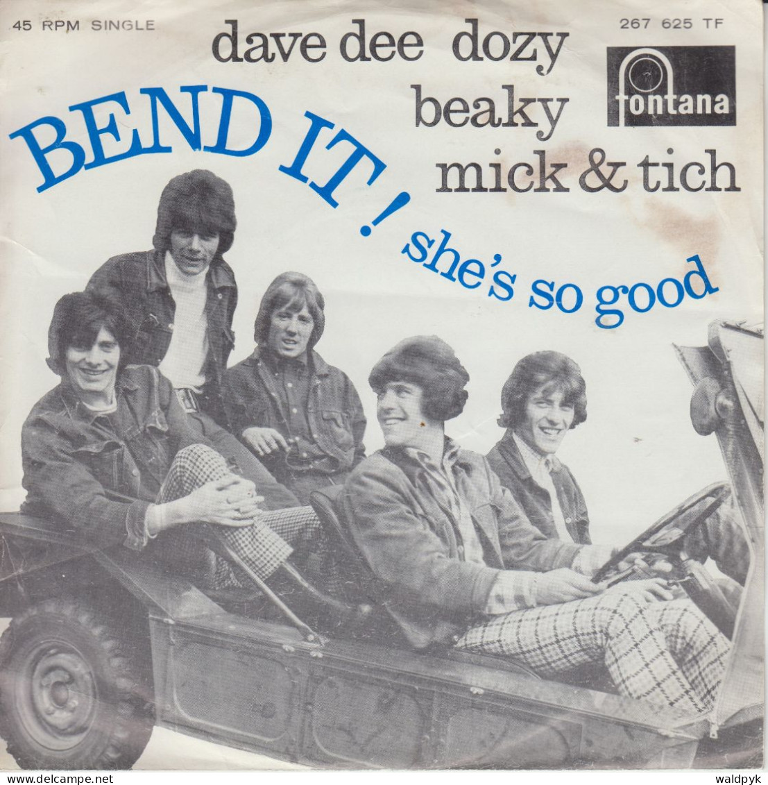 DAVE DEE, DOZY, BEAKY, MICK & TICH - Bend It! - Autres - Musique Anglaise