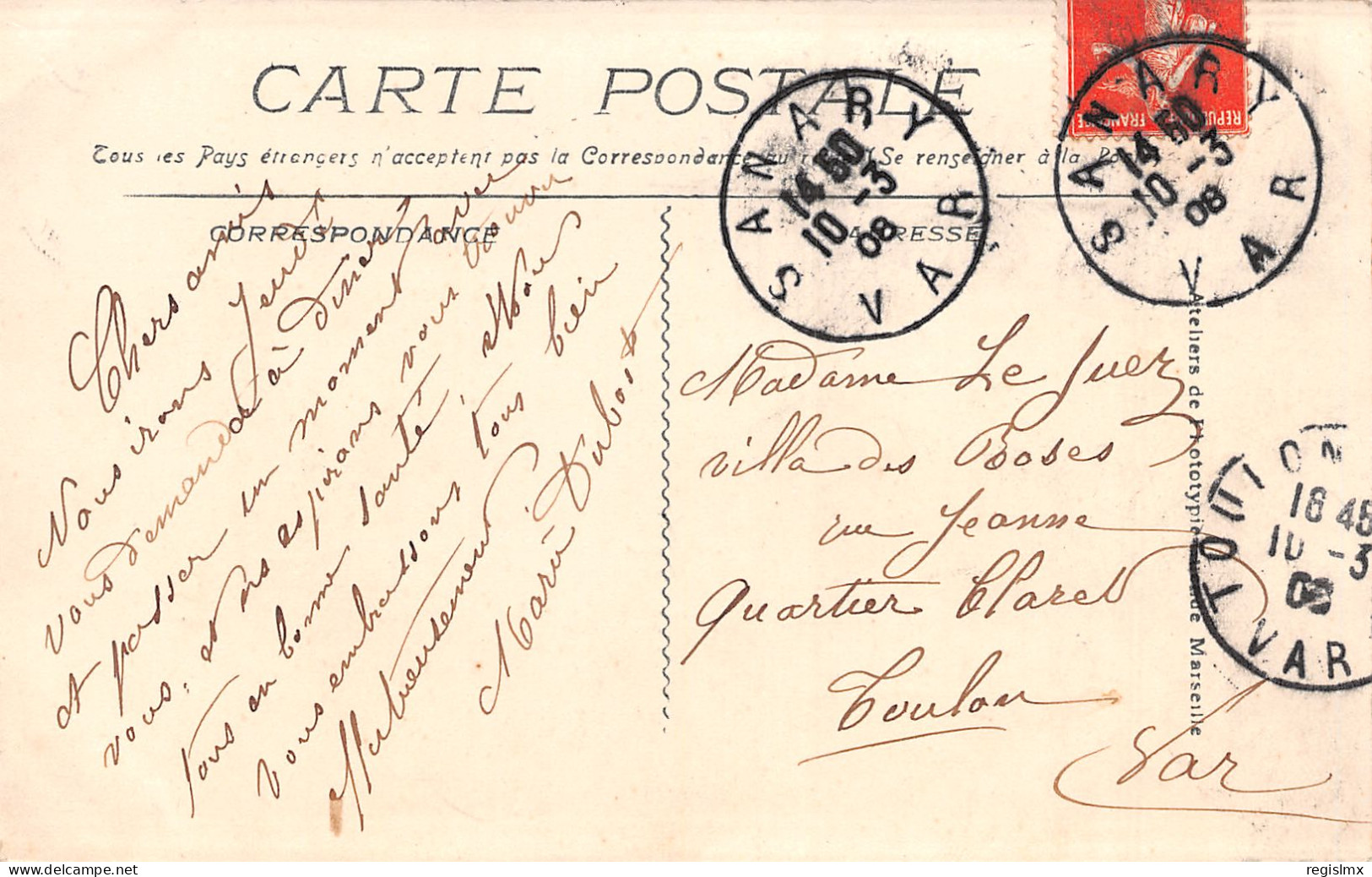 83-TOULON-N°T2565-D/0169 - Toulon