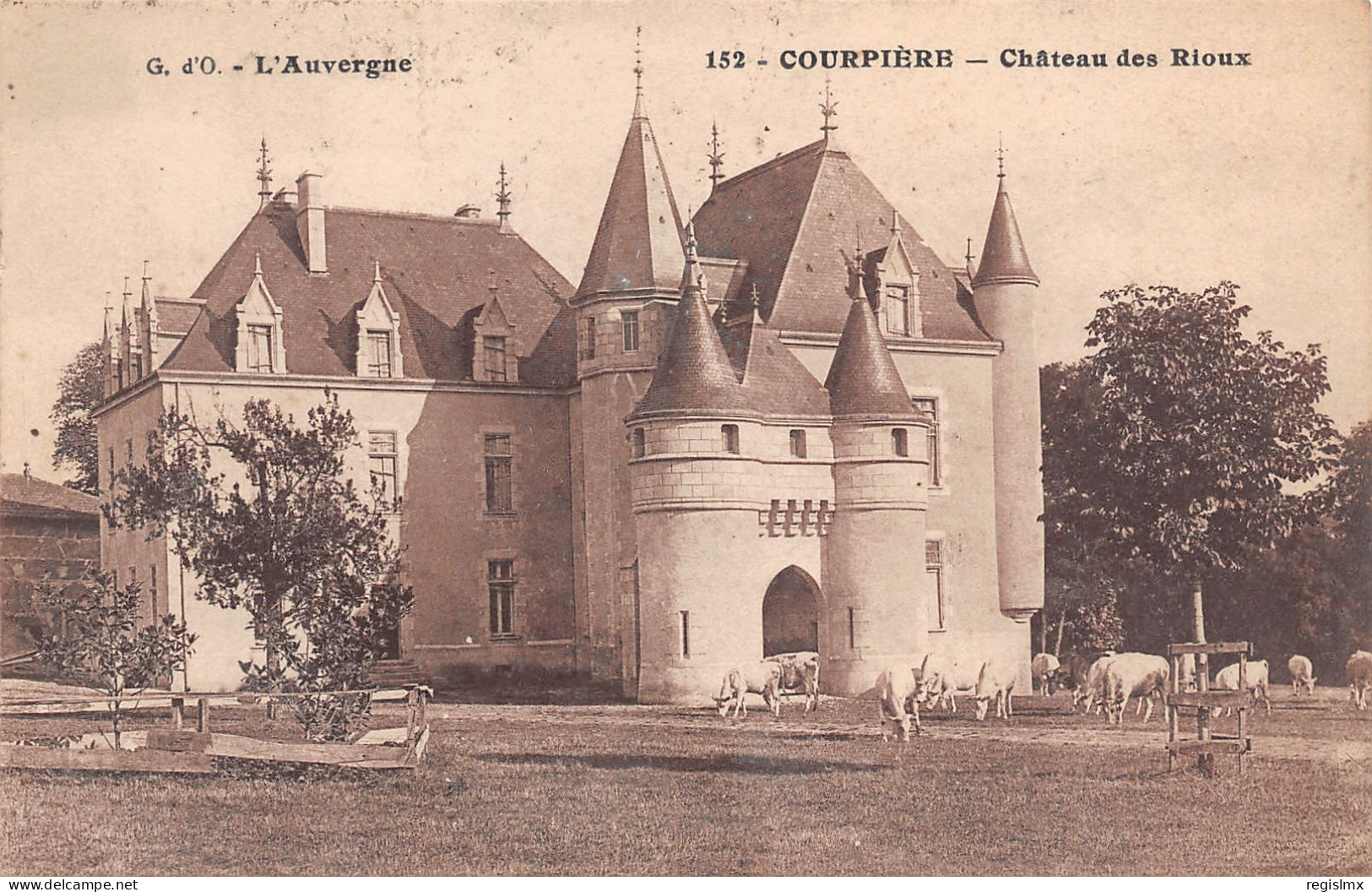 63-COURPIERE-N°T2565-H/0315 - Courpiere