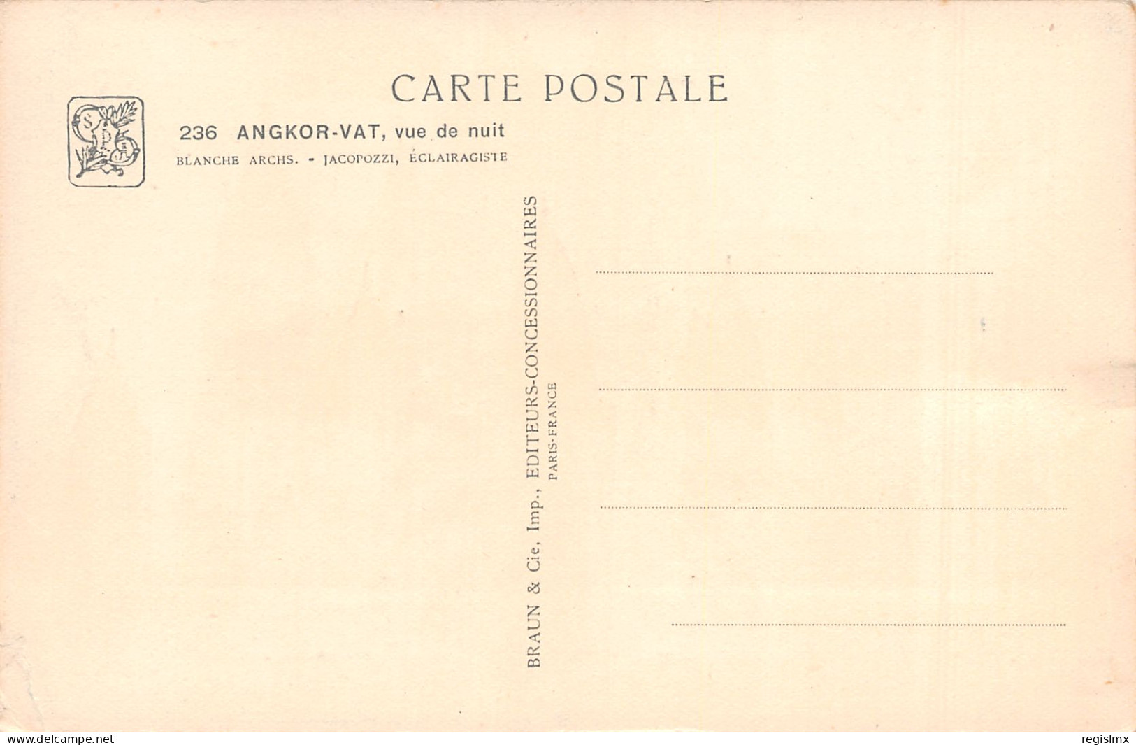 75-PARIS TEMPLE ANGKOR VAT-N°T2566-C/0117 - Autres & Non Classés