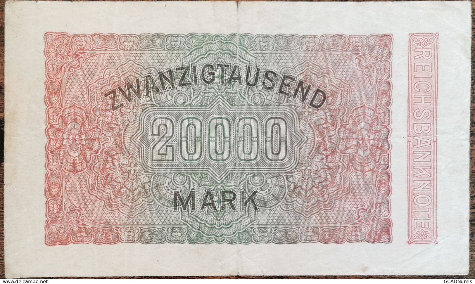 Billet Allemagne 20000 Mark 20 - 2 - 1923 / Reichsbanknote - 20.000 Mark