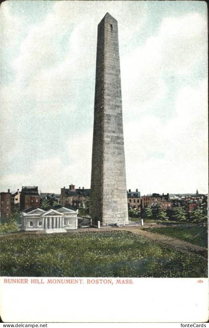 11328421 Boston_Massachusetts Bunker Hill Monument - Altri & Non Classificati