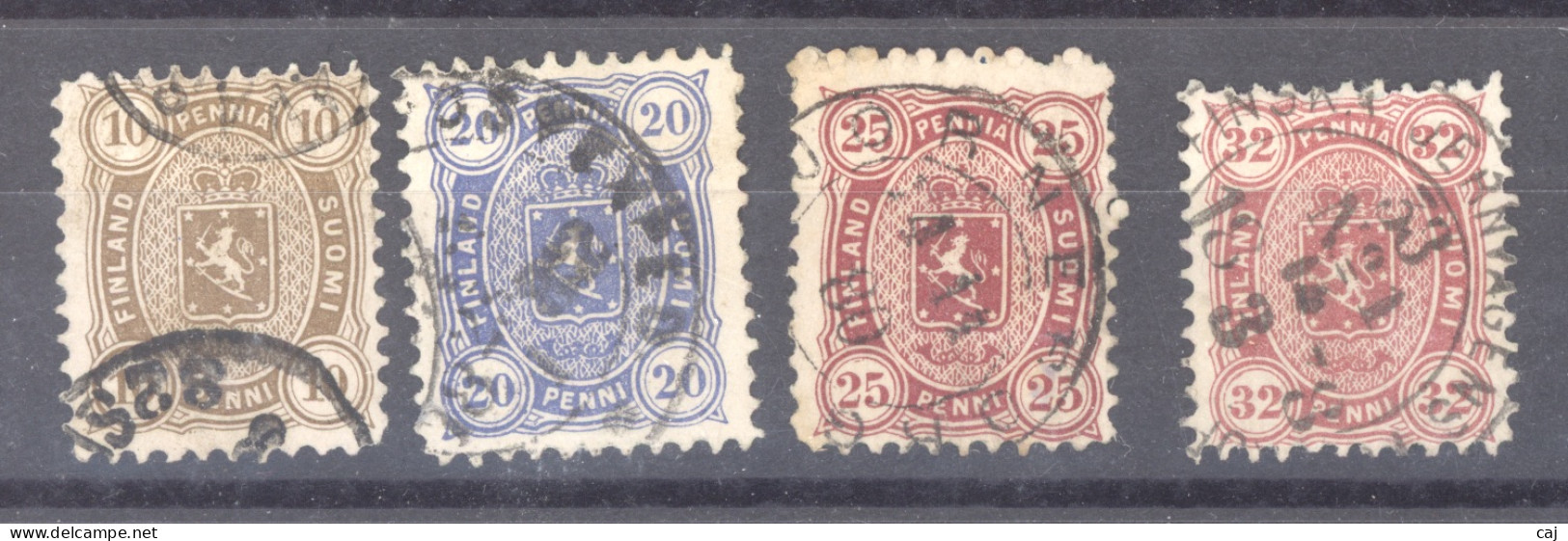 Finlande  :  Yv  15-20  (o)  Sauf 19 - Used Stamps