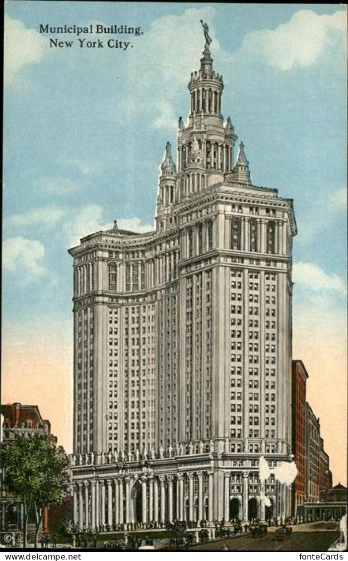 11328406 New_York_City Municipal Building - Andere & Zonder Classificatie