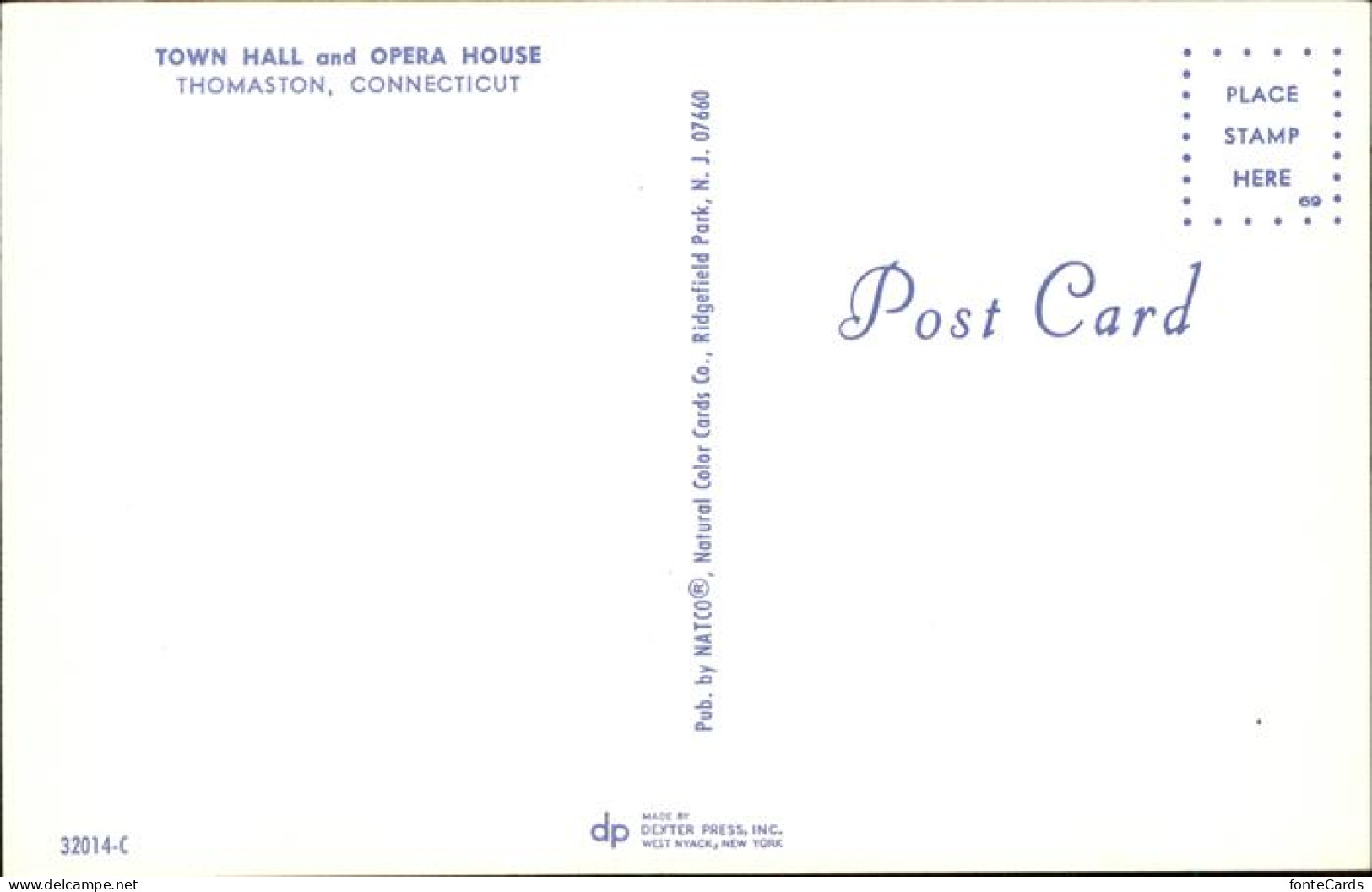 11328395 Thomaston_Connecticut Town Hall Opera House - Altri & Non Classificati