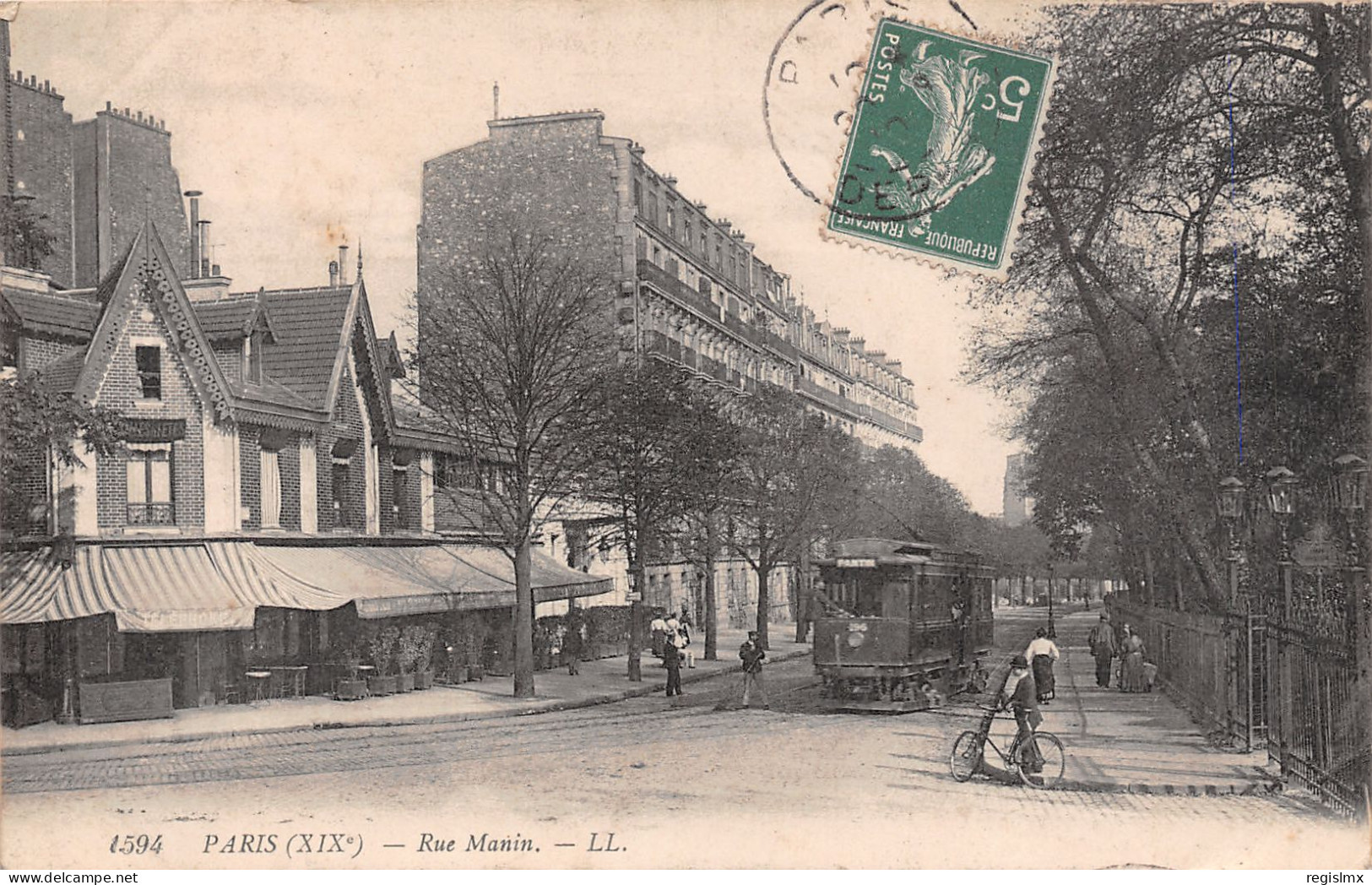 75-PARIS RUE MANIN-N°T2566-H/0311 - Other & Unclassified