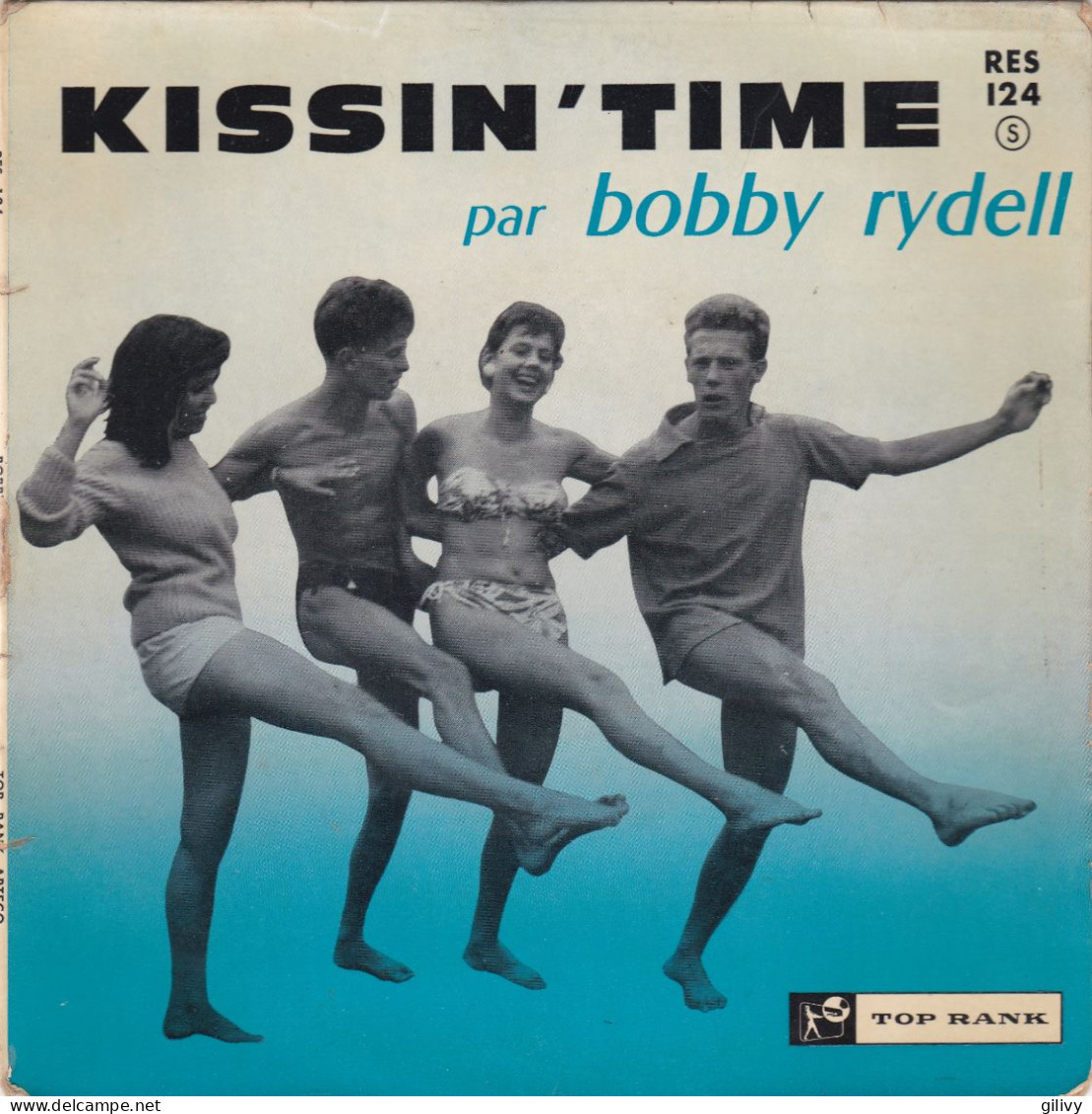BOBBY RYDELL : " Kissin' Time " - EP - Disco & Pop