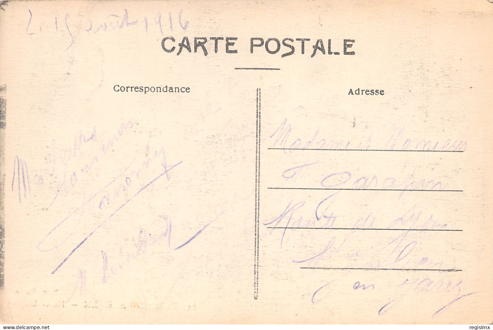 43-SAINT ROMAIN LACHALM-N°T2567-F/0003 - Other & Unclassified