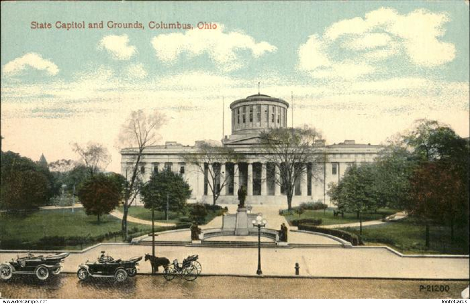 11328356 Columbus Ohio State Capitol And Grounds  - Sonstige & Ohne Zuordnung