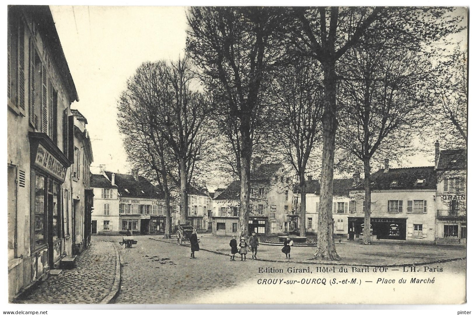 CROUY SUR OURCQ - Place Du Marché - Andere & Zonder Classificatie