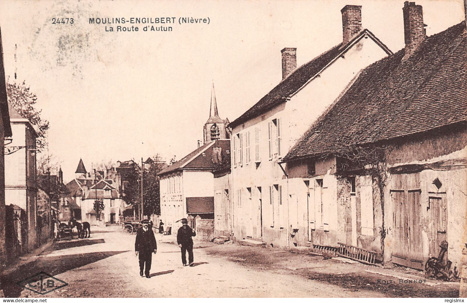 58-MOULINS ENGILBERT-N°T2567-C/0139 - Moulin Engilbert