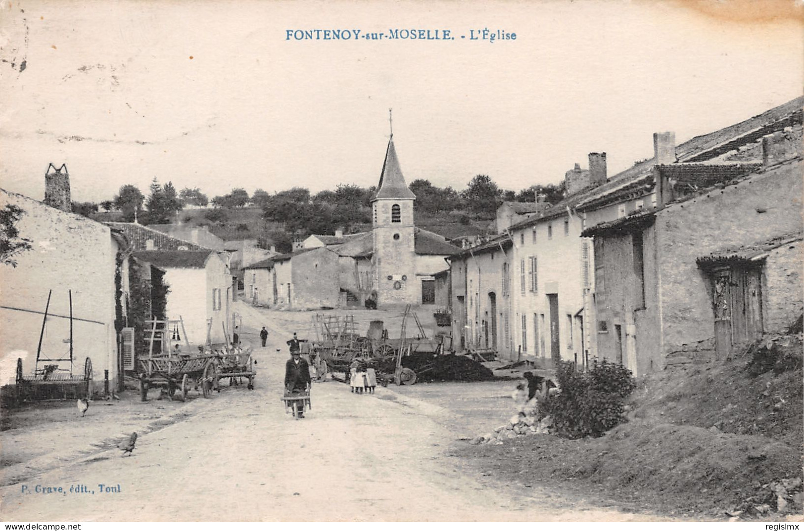 54-FONTENOY SUR MOSELLE-N°T2567-B/0183 - Other & Unclassified