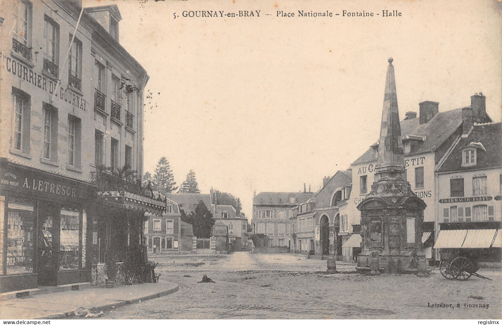 76-GOURNAY EN BRAY-N°T2567-B/0273 - Gournay-en-Bray