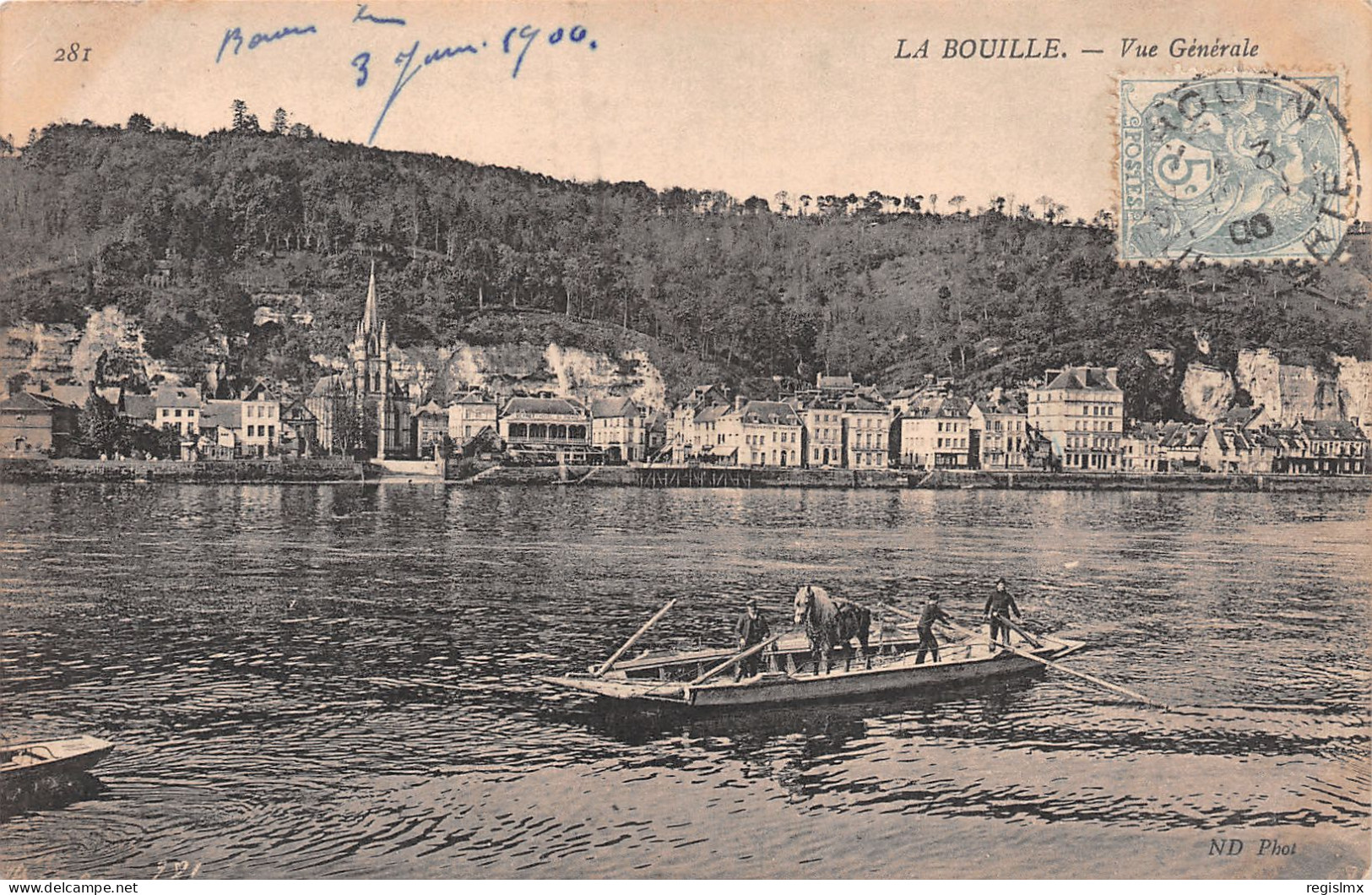 76-LA BOUILLE-N°T2567-G/0057 - La Bouille