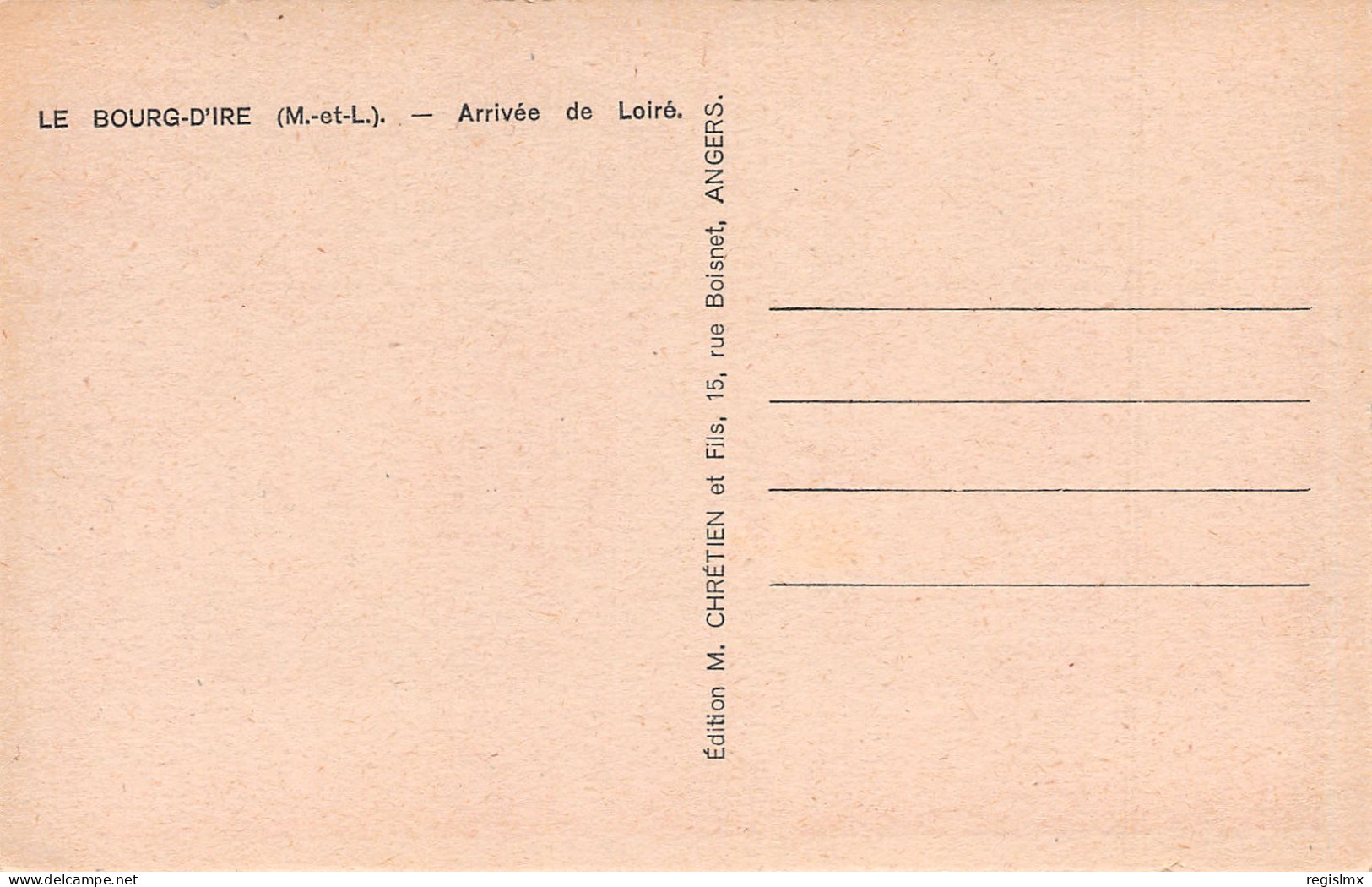 49-LE BOURG D IRE-N°T2567-G/0037 - Other & Unclassified