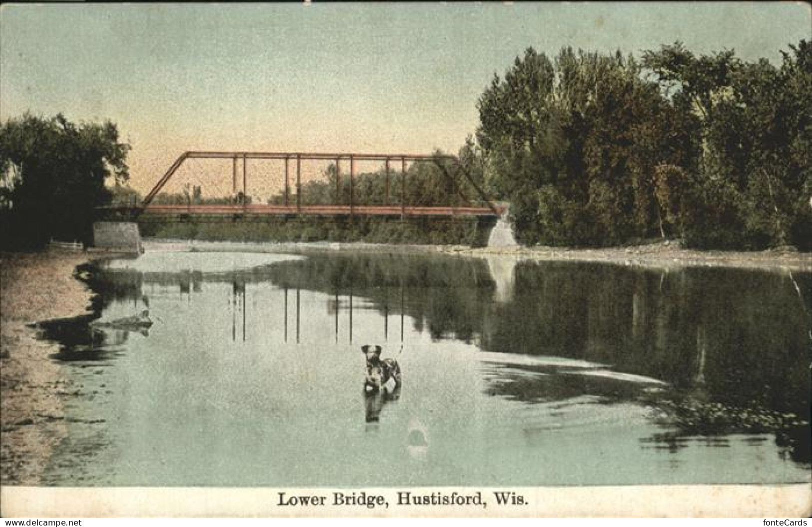 11328324 Hustisford Lower Bridge - Other & Unclassified