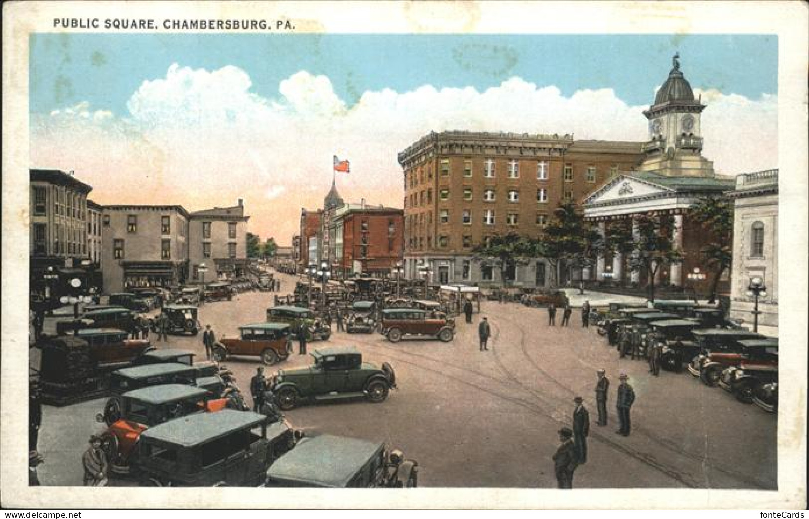 11328323 Chambersburg Pennsylvania Public Square Chambersburg Pennsylvania - Altri & Non Classificati