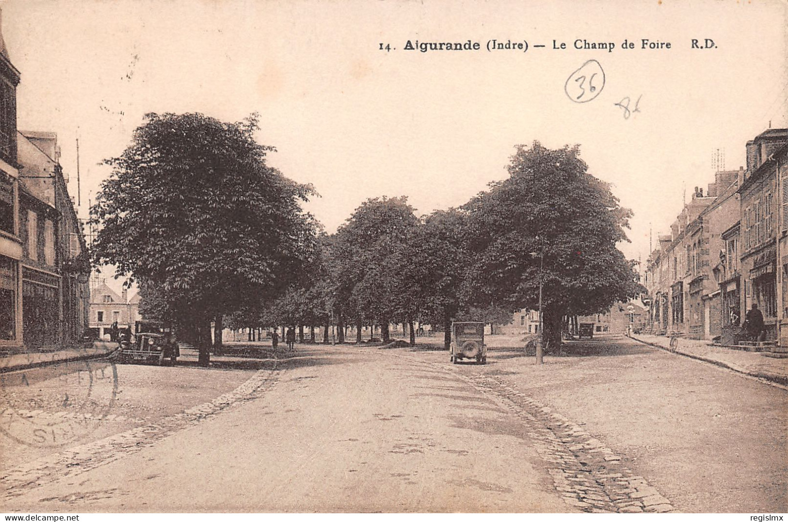 36-AIGURANDE-N°T2568-C/0345 - Other & Unclassified