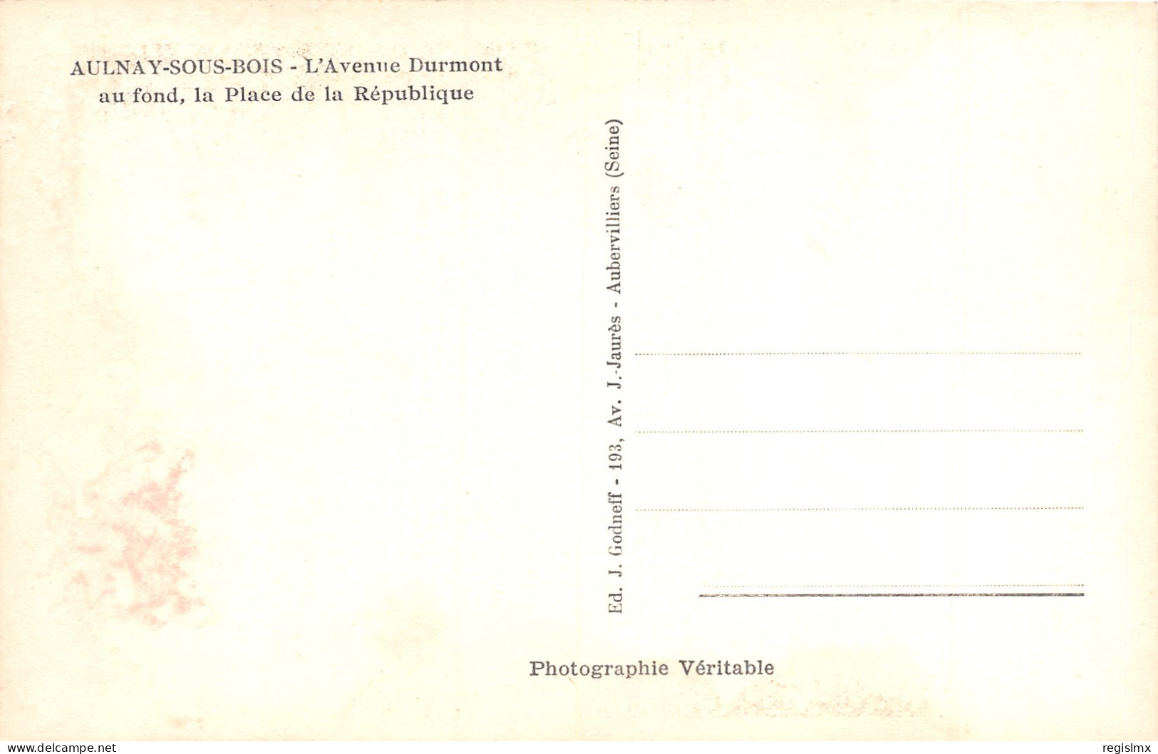 93-AULNAY SOUS BOIS-N°T2568-G/0109 - Aulnay Sous Bois