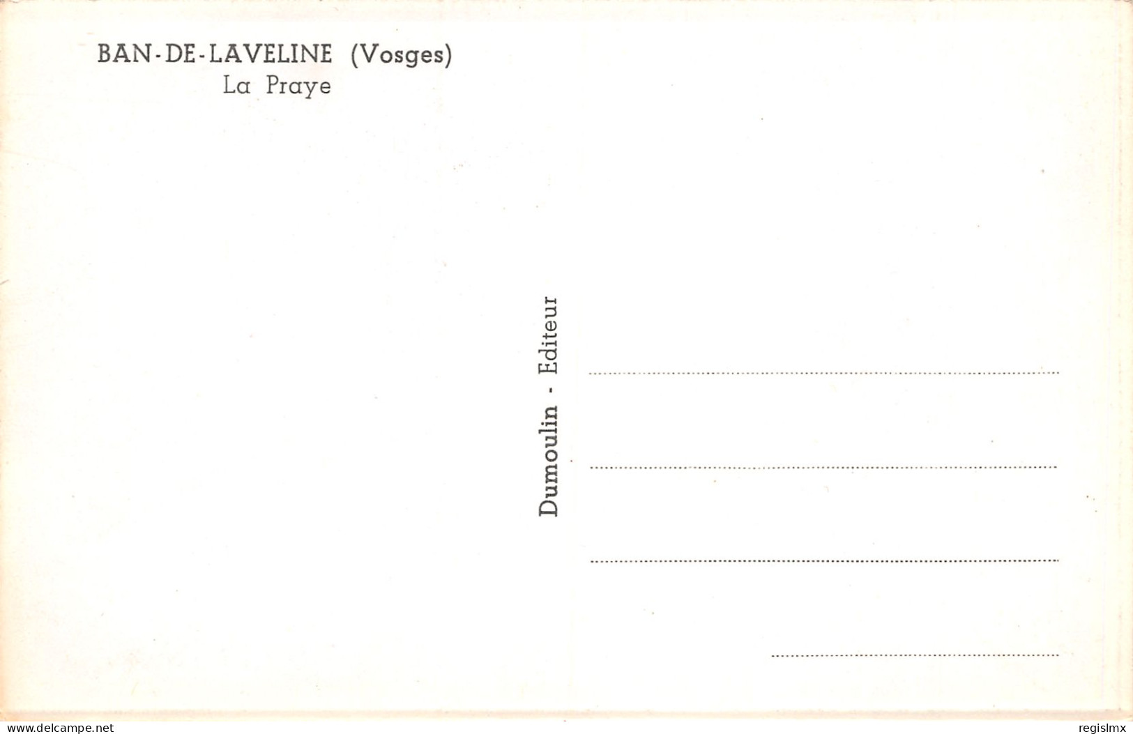 88-BAN DE LAVELINE-N°T2568-F/0291 - Sonstige & Ohne Zuordnung