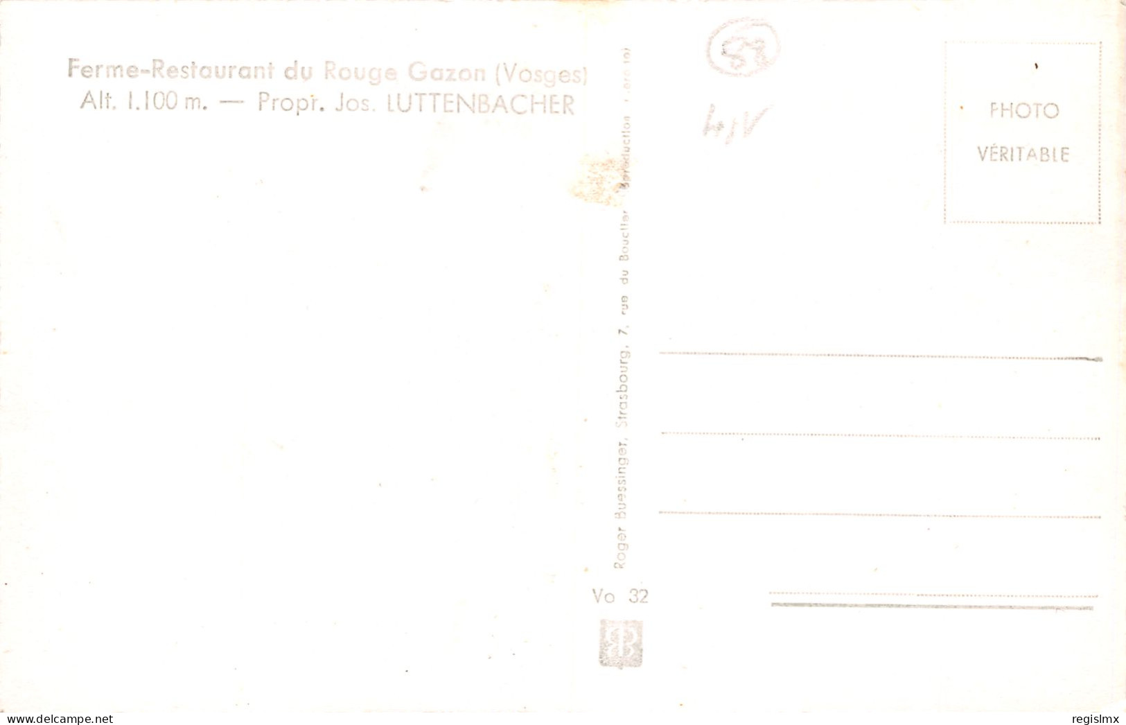 88-ROUGE GAZON-N°T2568-F/0131 - Andere & Zonder Classificatie