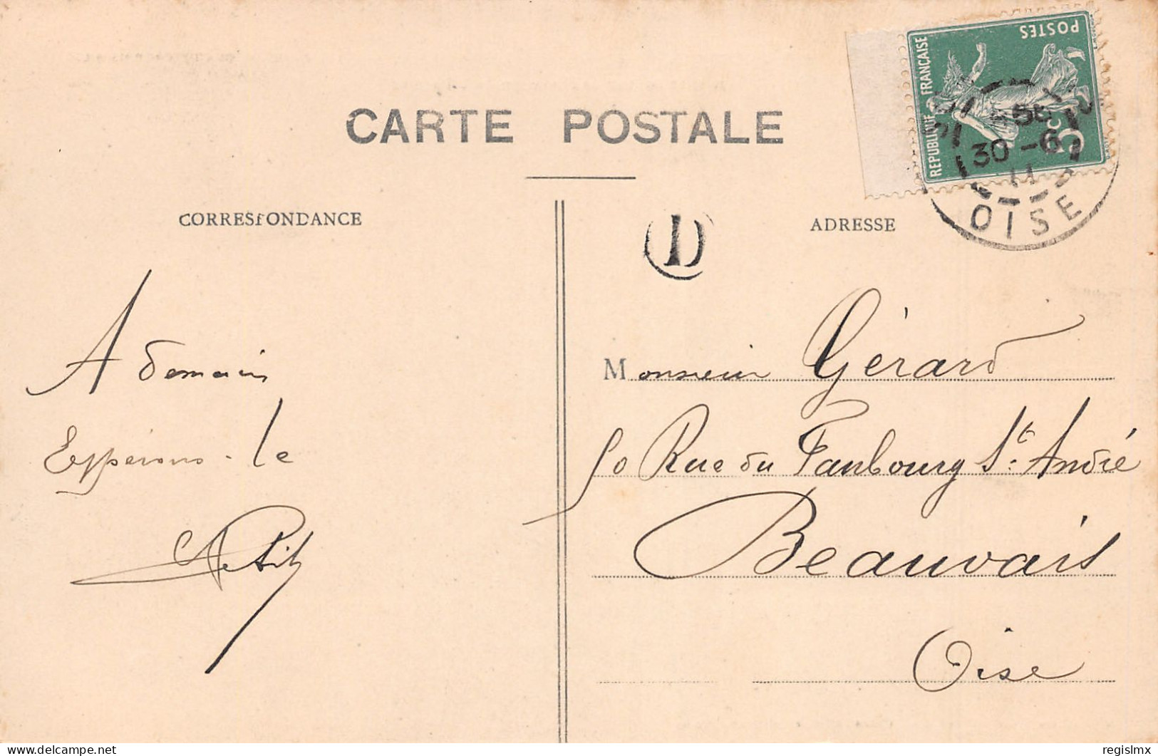 60-PICARDIE-N°T2568-F/0013 - Other & Unclassified