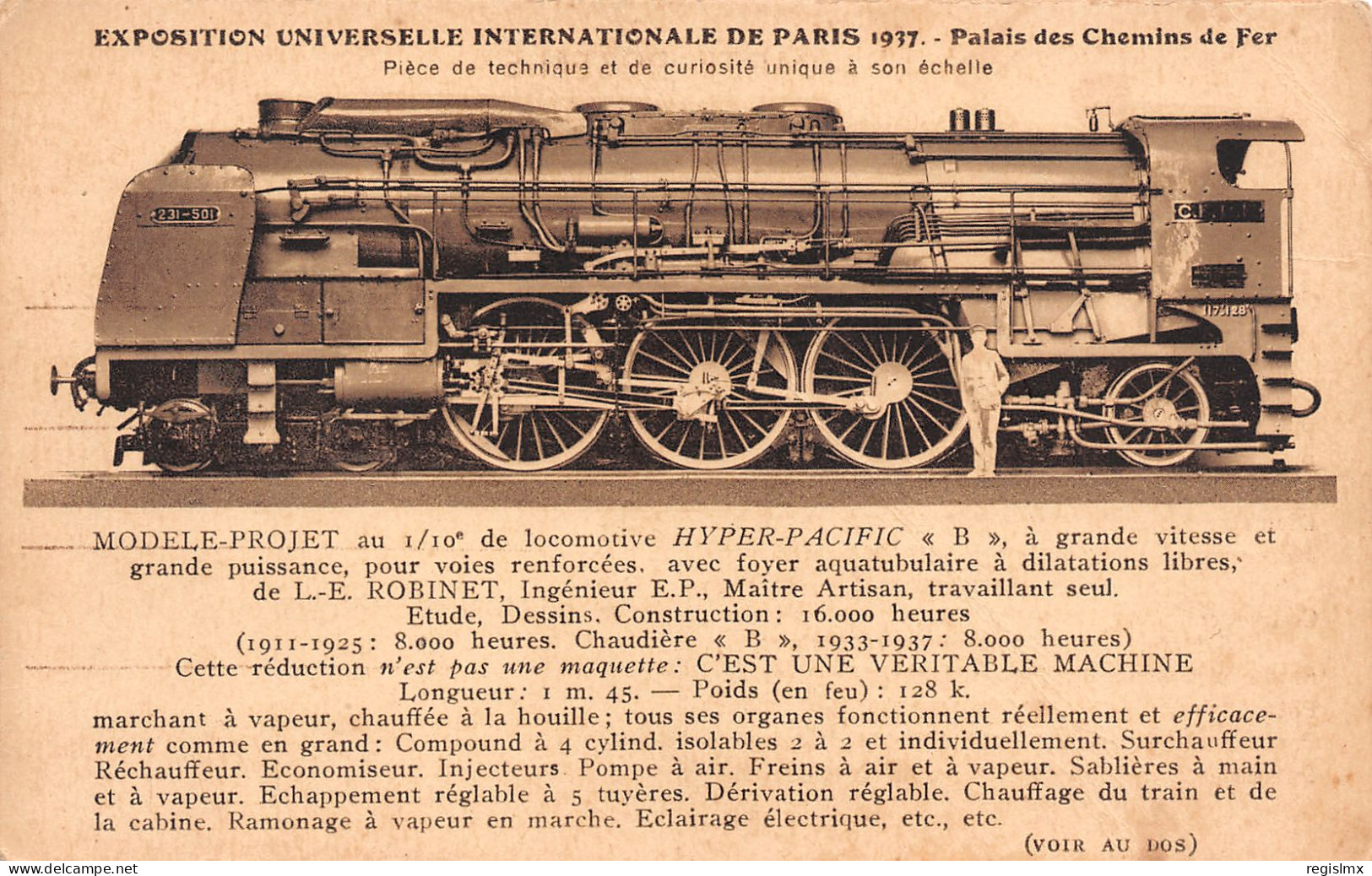 75-PARIS EXPOSITION UNIVERSELLE-N°T2568-E/0377 - Other & Unclassified