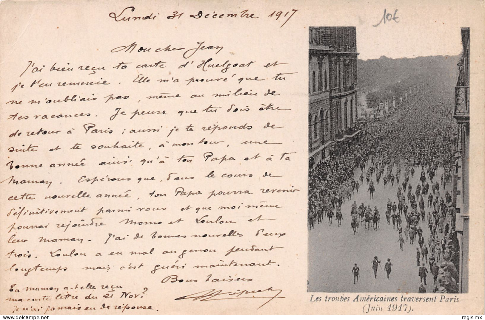 75-PARIS TROUPES AMERICAINES-N°T2568-E/0155 - Other & Unclassified