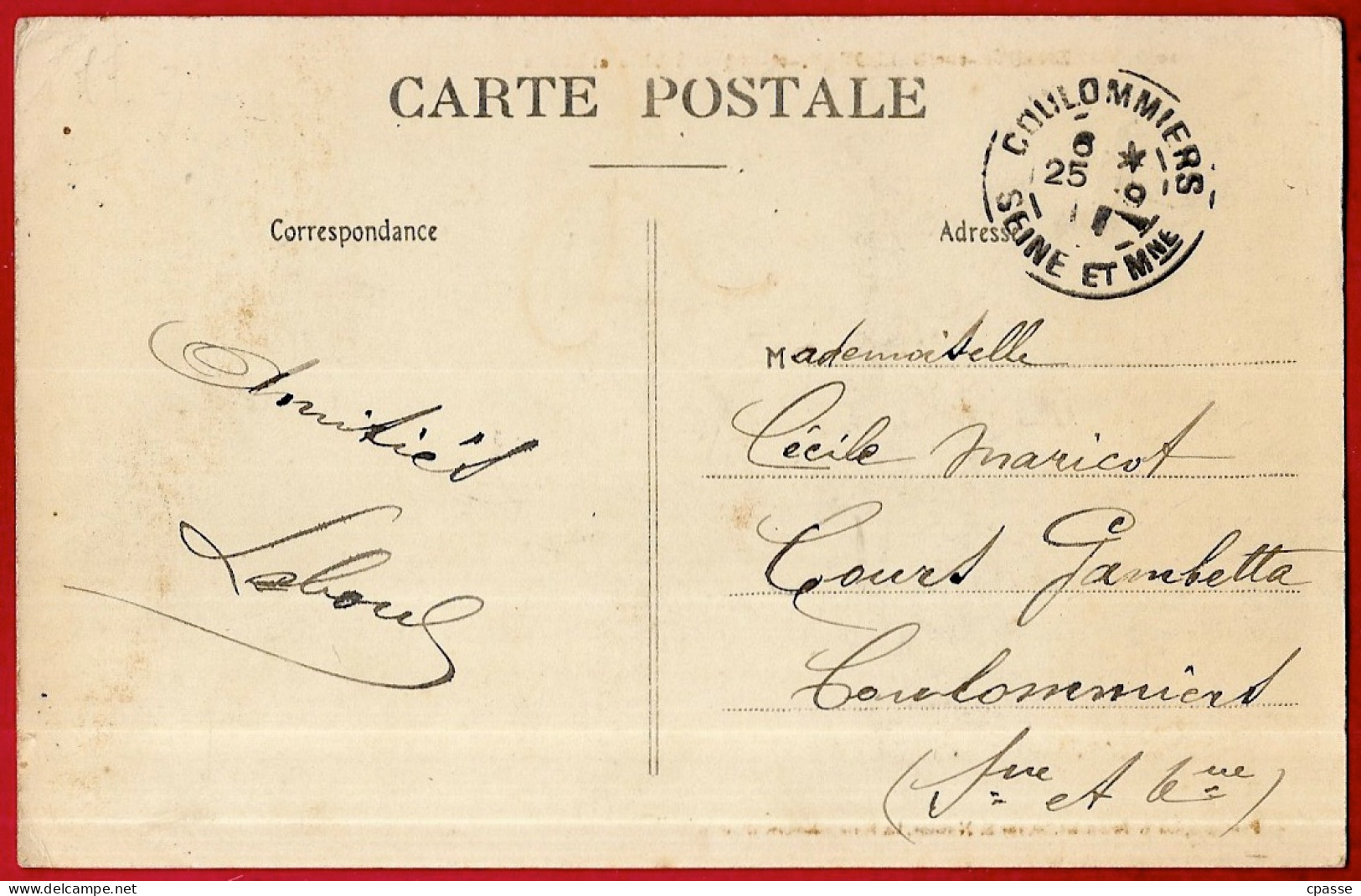 CPA 77 VILLENEUVE-sur-BELLOT - Mairie Et Ecoles ° G. Brindelet - Sonstige & Ohne Zuordnung