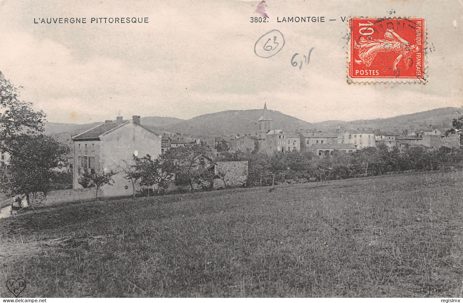 63-LAMONTGIE-N°T2569-A/0323 - Autres & Non Classés