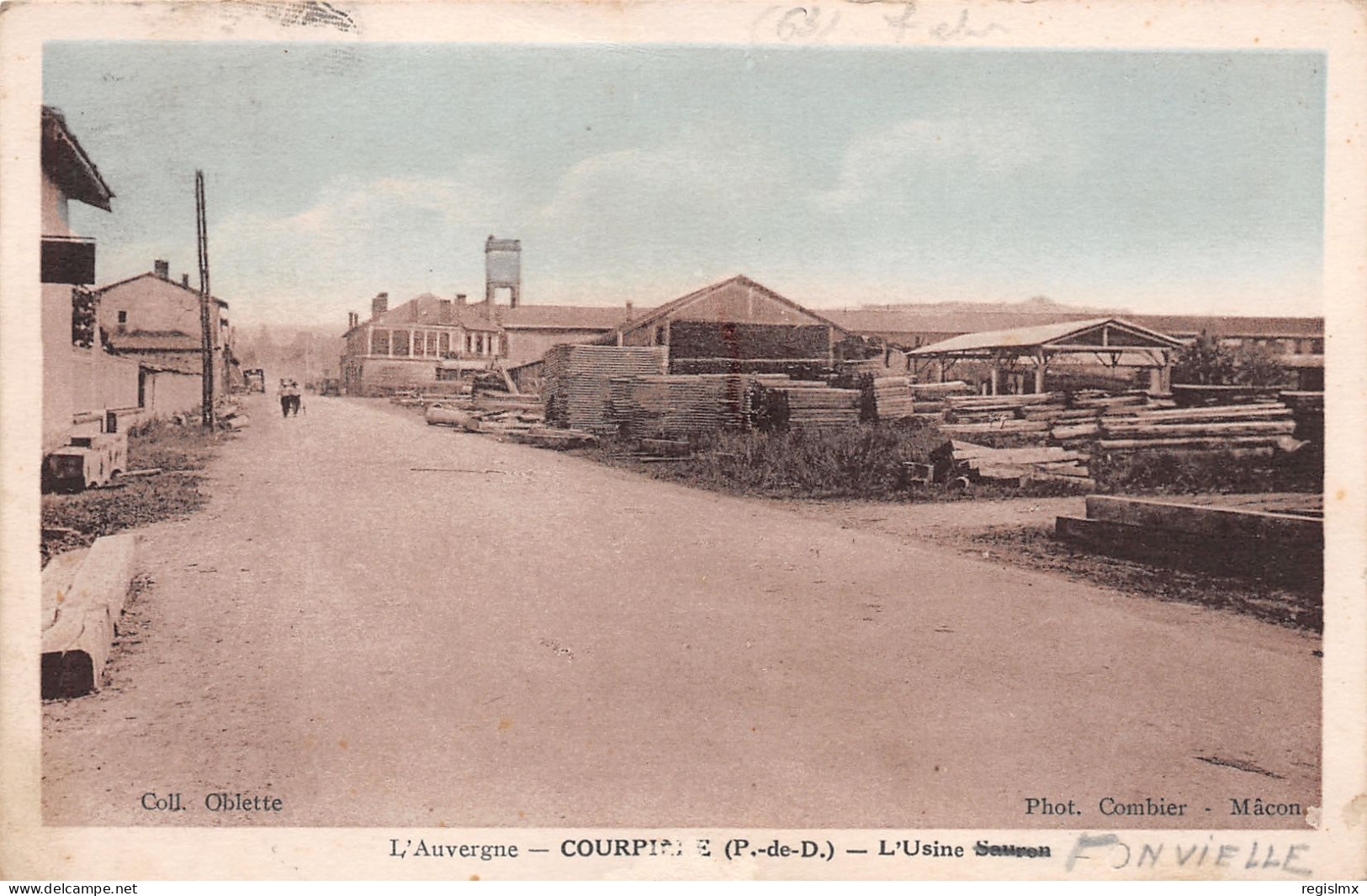 63-COURPIERE-N°T2569-A/0229 - Courpiere