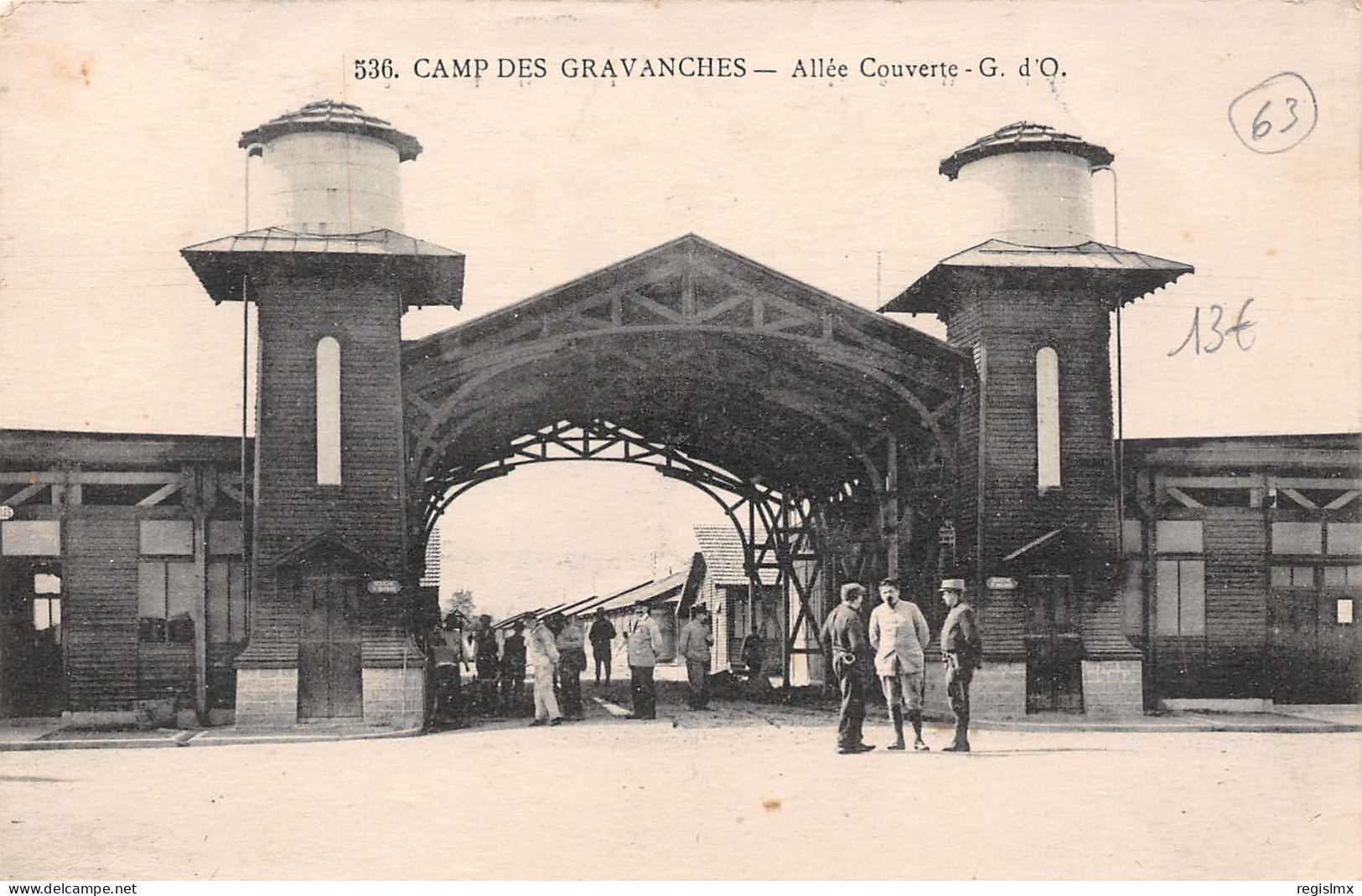 63-CAMP DE GRAVANCHES-N°T2569-A/0183 - Autres & Non Classés