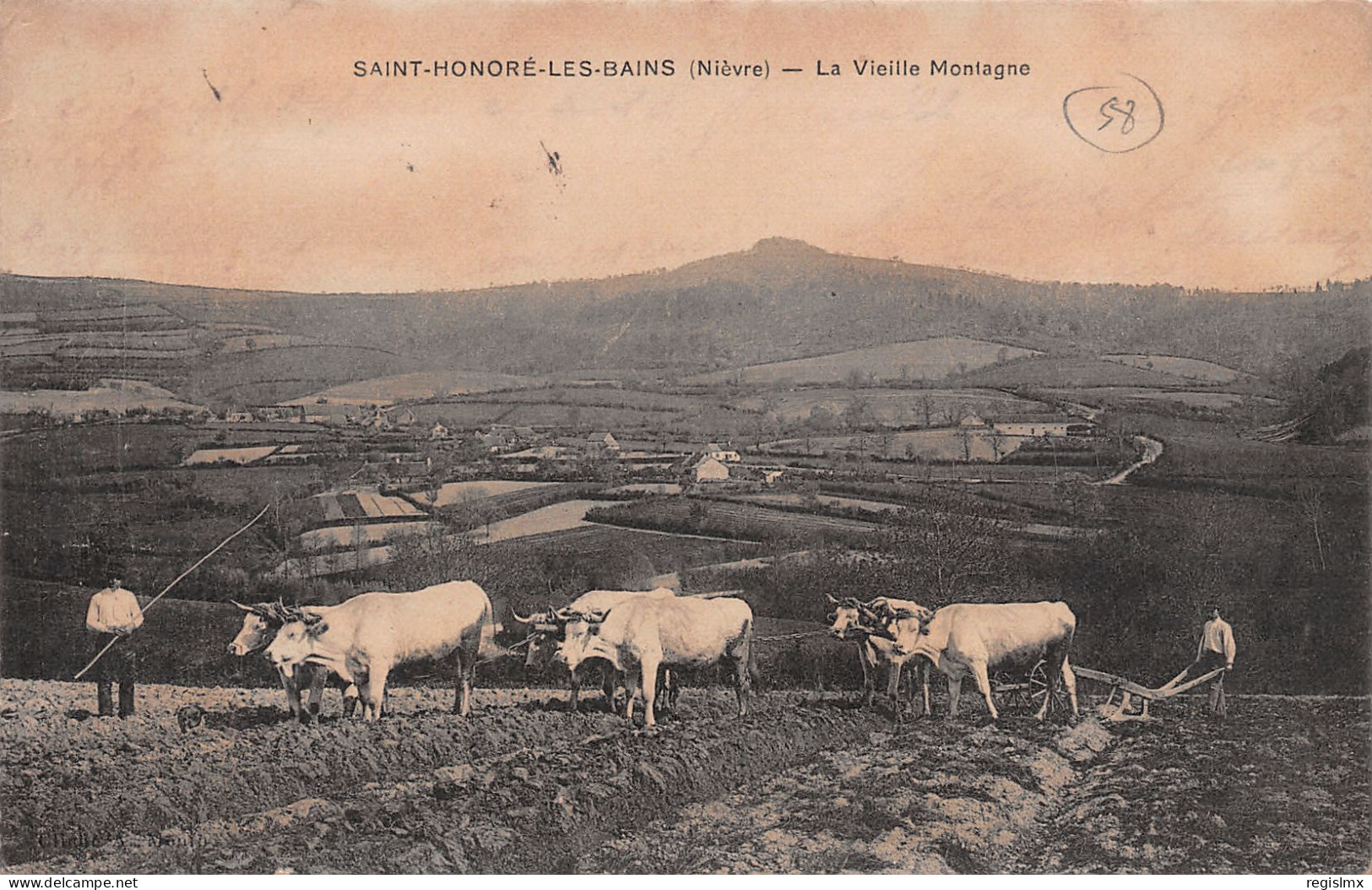 58-SAINT HONORE LES BAINS-N°T2569-A/0161 - Other & Unclassified